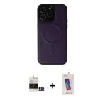 Pilelistore™ İphone 14 Pro Max Kılıf Zirve Işık Serisi - Siyah Joko 5D Cam + Bilvis Titan Kamera Lens - Gs