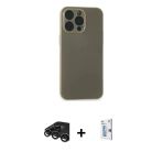 Pilelistore™ İphone 15 Pro Max Kılıf Atlas Minimal Prime - Siyah Bilvis 0.18Mm Plus Cam Ekran Koruyucu + Raze Metal Kame