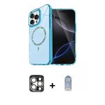 Pilelistore™ İphone 15 Pro Max Kılıf Kıvılcım Form Prime - Siyah Joko Magic 5D Cam + Pvd Metal Kamera Lens - Gs