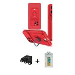 Pilelistore™ İphone 15 Pro Max Kılıf Vadi Form Prime - Siyah Polymer Nano Ekran Koruyucu + Raze Metal Kamera Lens - Sh