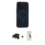Pilelistore™ İphone 15 Pro Max Kılıf Yadigar Işık - Şeffaf Pasifik Cam Ekran Koruyucu + Raze Metal Kamera Lens - Tmgı