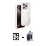 Pilelistore™ İphone 15 Pro Max Kılıf Zirve Klasik Prime - Siyah Vanessa Magic Cam + Pvd Metal Kamera Lens - Gs