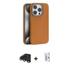 Pilelistore™ İphone 15 Pro Max Kılıf Zirve Modern Prime - Siyah Bilvis 0.18Mm Plus Cam Ekran Koruyucu + Raze Metal Kamer