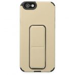 pilelistore iPhone 6 Mega Standlı Gold Silikon Kılıf