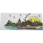 Pilelistore- Istanbul Temalı Magnet Model 6 - Renkli - standart