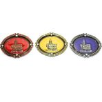 Pilelistore- Istanbul Temalı Metal Magnet Galata Kulesi Kabartmalı - Renkli - standart