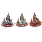 Pilelistore- Istanbul Temalı Metal Magnet Model 1 - Renkli - standart