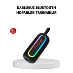 Pilelistore- Kablosuz Hoparlör – Bluetooth 5.1, Güçlü Bas Ve 10 Metre Menzil