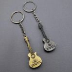 Pilelistore- Metal Gitar Anahtarlık - Renkli - standart