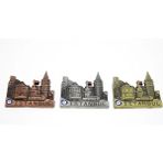 Pilelistore- Metal Istanbul Temalı Yöresel Magnet Model 3 - Renkli - standart