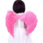pilelistore Parti Kostüm Pembe Renk Bebek Boy Küçük Melek Kanadı 40X55 cm