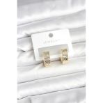 Pilelistore Pirinç Gold Renk Halka Kadın Küpe - Tj-Bkp11381
