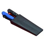 Pilelistore Plastik Bıçak Kütüklüğü 4 Lü - Kırmızı, Plastik Bıçak Çanta