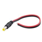pilelistore Power Jak Kablo 5.5*1.7 26Cm Kırmızı-Siyah HDX5505