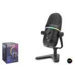 Pilelistore Profesyonel Çift Modlu Gaming Rgb Mikrofon 192 Khz / 24 Bit Type-C - Siyah Me5