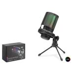 Pilelistore Profesyonel Gaming Rgb Mikrofon 192 Khz / 24 Bit Type-C - Siyah Me6s