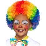 pilelistore Rengarenk Kıvırcık Afro Peruk Bonus Saç 120 Gr