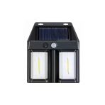 Pilelistore Rustik Ampul İkili Solar Duvar Aplik Güneş Enerjili Hareket Sensörlü