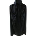 pilelistore Sİyah Yakalı Pelerin - Vampir Pelerin - Dracula Pelerin 90 cm
