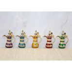 Pilelistore- Swarovski Taşlı Minik Figür - Mini Ibrik - Renkli - standart