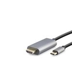 pilelistore Type-C To Hdmı Kablo Hdtv 4K 60Hz Pvc 1.8M Gri HDX7837
