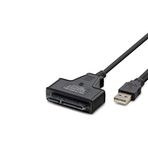 pilelistore Usb To Sata Kablo 2.5 Güç Girişli 38Cm Siyah HDX7516