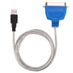 Pilipane 1,Paralel Bağlantı Noktalı Yazıcılar Için USB - 1284 Yazıcı Kablosu Adaptörü,5 M Kablo Uzunluğu