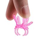 Pilipane Bahçe Bitki Desteği, 100 Adet Domates Klipsi, Bitki Klipsleri, Orkide Klipsleri, Plastik Bahçe Bitki Klipsleri, Bahçe Domates Bahçe Sebzeleri için Asma Dik Büyüme (Kırmızı)