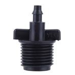 Pilipane Çengeli Boru Adaptörü, 10 Adet 1/2 inç Erkek Hortum Yiv Adaptör Çengeli Bağlantısı, Plastik Hortum Ucu 4/7 mm Damla Sulama Kılcal Boru Hortumu için Bağlantı Parçası