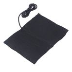 Pilipane DC5V 5.9 x 7.9in USB Elektrikli Isıtıcı Ped Karbon Fiber Katlanabilir 60 ℃ Elektrikli Isıtmalı Ped,Elektrikli Isıtma Pedleri, Giysi Koltuk Pet Isıtıcı Sırt, Boyun ve Omuz Ağrı kesici