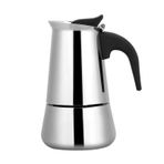 Pilipane Espresso Cezve, Taşınabilir Paslanmaz Çelik Cezve Moka Espresso Makinesi Mocha Pot Moka Soba(100ml)