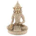Pilipane Oturan Buda Heykeli Heykel Heykelcik Meditasyon El Sanatı, Budizm Süsleri Buda Maitreya Fengshui Heykeli Heykel Heykelcik El Yapımı (B)