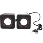 Pilipane Serin Ve Kompakt Mini USB Masaüstü Dizüstü PC Bilgisayar Kablolu Hoparlör 3.5mm Jak(Binaural)