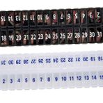 PILL THING AM PM 31 Gün Günde Bir Kez Aylık Hap Planlayıcı Organizatörler - Büyük Bölme Hap Kutuları Tüm Ay İçin İlaçları Depolayın Artı Ekstra Haplar için Bölme (AM/PM) (Am/Pm Siyah ve Şeffaf)