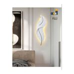 Pilli Dekoratif Tüy Led Aplik Polyester Üründür Alçı Veya Taş Tozu Degildir 987654321