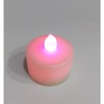 Pilli Mini Mum Tealight Renk Değiştiren Ledli Dumansız Pil Dahil Dekorasyon Ev Yaşam 1 Adet
