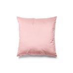 Pilloveland Düz Renk - Tek Renk Kırlent Kılıfı Döşemelik Süet Kumaş - Toz Pembe