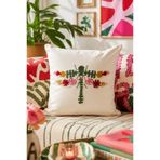 Pilloveland Punch Nakışlı Kırlent Kılıfı - 43*43 Cm - İğnecik - PNK001