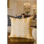 Pilloveland Punch Nakışlı Kırlent Kılıfı - 43*43 Cm - Mercan - PNK001