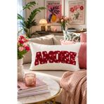 Pilloveland Punch Nakışlı Kırlent Kılıfı - 50*30 Cm - Amore - PNK001