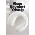 Pillow Market Ortopedik Boyunluk Visco Seyahat Boyun Yastığı Yolculuk Yastığı Ortopedik Seyahat Yastığı Boyunluk