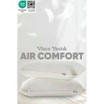Pillow Market Visko Yastık - Ortopedik Uyku Yastığı - Tombul Düz Visco yastık - Cilt Dostu [ Anti Uv ]