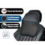 Pillowart Visco Araba Boyun Yastığı Ortopedik Oto Boyun Yastığı