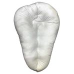 PILLOWS WITH A PURPOSE Jumbo Siyatik Sinir Ağrı kesici Yastık Hipoalerjenik Eyer Şekilli Yastık Kapaklı