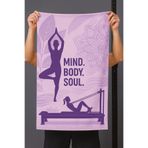 Piloji Spor Havlusu - Dijital Baskılı Hızlı Kuruyan Sporcu Havlusu - 50x90cm Gym Fitness Boks Havlusu