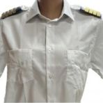 Pilot Gömlek Kısa Kollu Kapaklı Cep(Non-Iron) Smh Su Itici Kumaş - Beyaz