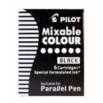 Pilot LC-P3-S6-B Siyah 6'lı Calligraphy Kalemi Refili