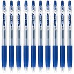 Pilot meyve suyu 0.5 mm Gel Ink Ballpoint Pen, Blue Black Ink, Value set of 10 with Ecology Sticky Notes