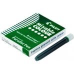 Pilot Parallel Pen Mürekkep Kartuş - Renk : Yeşil 6 Ad