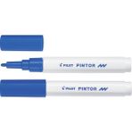 pilot pintor keçeli markör dekor boya kalemi (f) mavi sw-pt-f-l (6 lı paket) - Yok